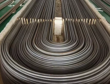 Cwblhawyd GNEE Incoloy 800H ASTM B407 UNS N08810 U Bend Tube Delivery